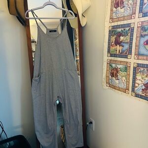 Gray Women's Jumpsuit